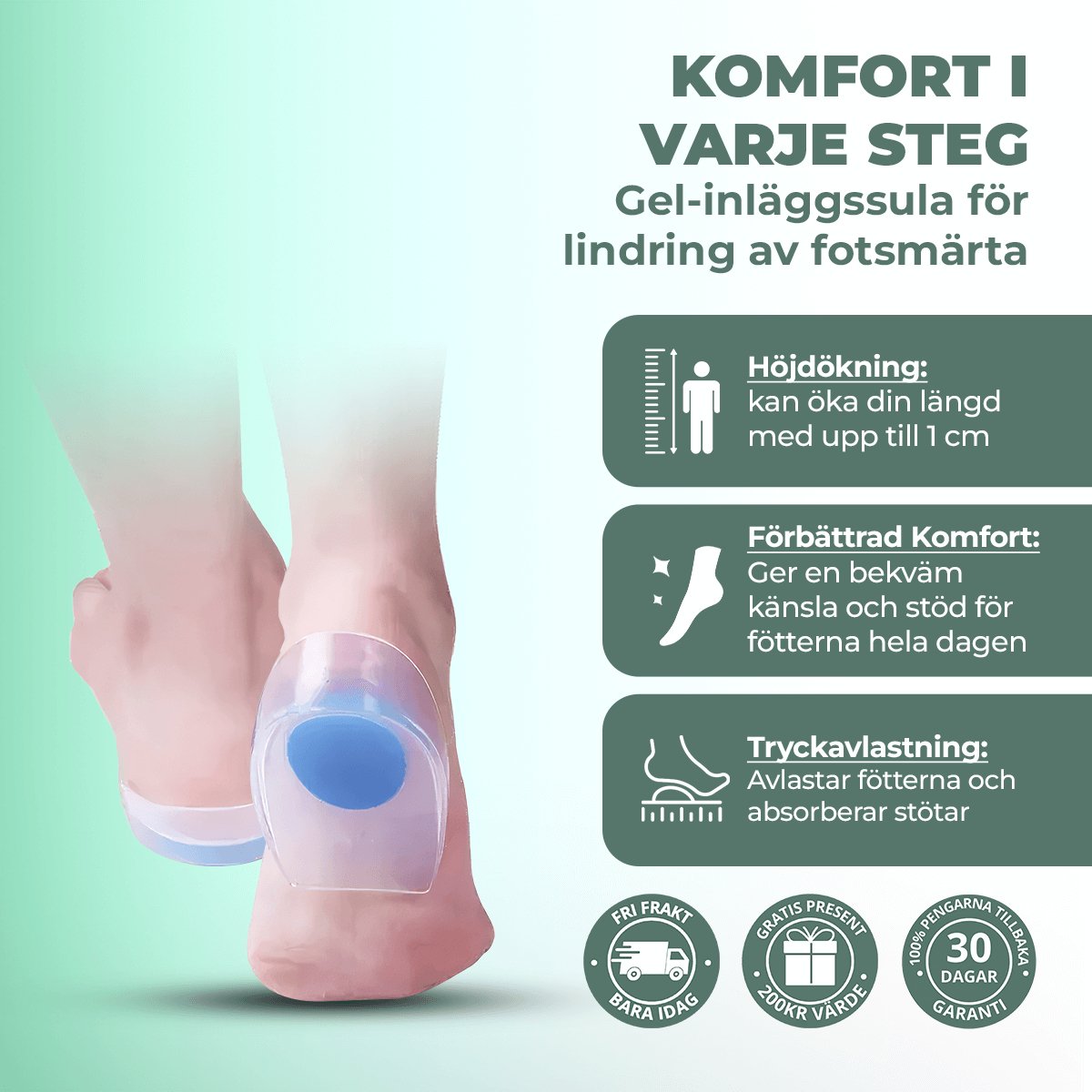 Hälkopp för Severs Skada och Fotkomfort – För Barn och Vuxna - Komforten