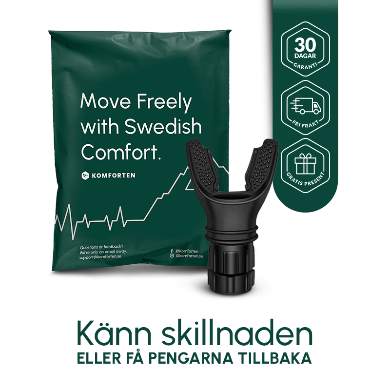 Komfortens Andningstränare - Relaxator För Bättre Andning och Avslappning - Komforten