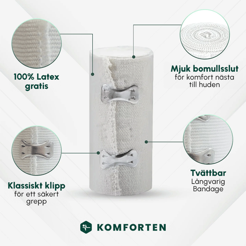 Stödbandage för Knä, Fotled och Andra Områden - Komforten